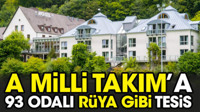 A Milli Takım'a 93 odalı rüya gibi tesis. Fotoğraflar ortaya çıktı