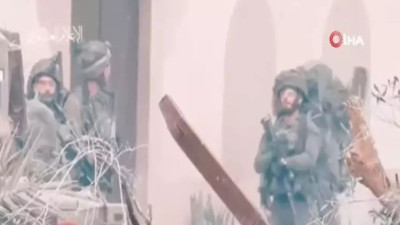 Hamas İsrail güçlerine düzenlenen saldırı anlarını paylaştı