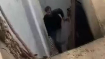 Öyle bir yerde mahsur kaldı ki kurtarılınca yaşam alanına koştu