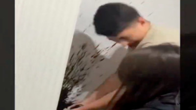 Arızalı kaloriferi tamir etmek isterken iyice bozdu