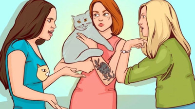 Kedinin sahibi kim? Doğru cevap vermek için 11 saniyen var!