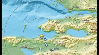 Bursa beşik gibi sallanıyor. Aynı ilçede 8 saatte 5 deprem