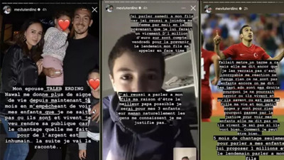 Mevlüt Erdinç'in karısı kaçtı. 'Çocuklar senden değil' diyip göstermiyor. Milli futbolcunun başına neler geldi?