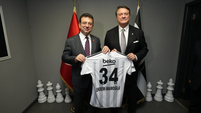 Ekrem İmamoğlu Beşiktaş'ta