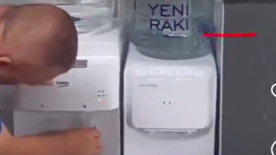 Trakya'ya özgü rakı sebili görenleri güldürdü