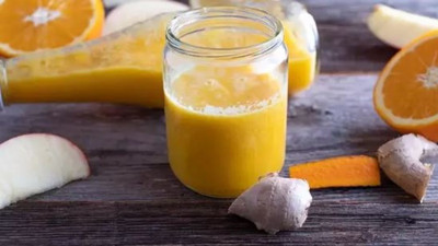 Vücudu çamaşır suyu gibi temizleyen tarif: Zencefil Shot