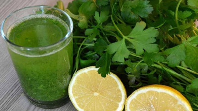 Maydanoz + limon= SAĞLIK