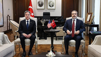 Bakan Fidan, ABD'li mevkidaşı Blinken ile görüştü (17 Aralık 2023)