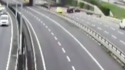 Somali Cumhurbaşkanı oğlunun karıştığı kazaya ait yeni görüntüler