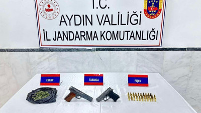 Aydın'da uyuşturucu operasyonunda 2 kişi gözaltına alındı