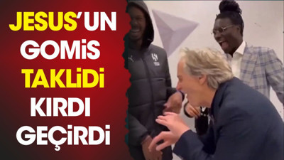 69 yaşındaki Jorge Jesus'un Gomis taklidi yıktı geçti