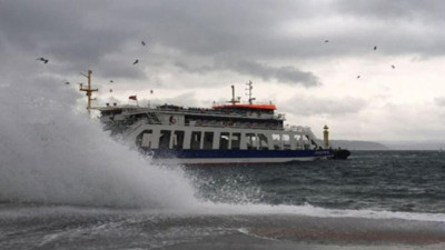 İstanbul'da vapur seferleri iptal (22 Aralık 2023)