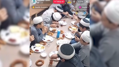 TikTok'ta canlı yayın açan tarikat çocukları gösterip para topladı