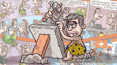 Yeniçağ’ın usta çizeri Emre Ulaş Ulusal Karikatür Yarışması’nda ödüle layık görüldü