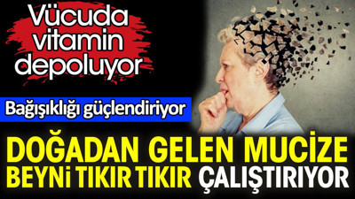 Doğadan gelen mucize beyni tıkır tıkır çalıştırıyor. Vücuda vitamin depoluyor. Bağışıklığı güçlendiriyor