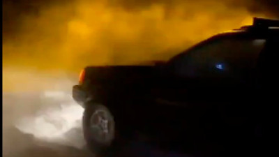 Şiddetli tipi yüzünden araçlar hareket edemedi