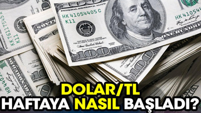 Dolar/TL haftaya nasıl başladı?