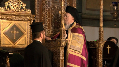 Fener Rum Patrikhanesi'nde Noel ayini yapıldı