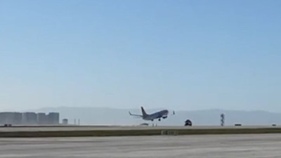 Yeni pistten ilk uçuş Helsinki'ye