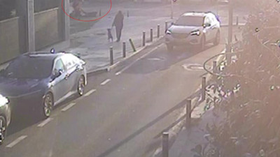 Cinayet gibi kaza kameraya yansıdı