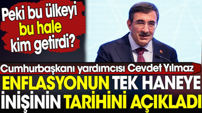 Enflasyonun tek haneye inişinin tarihini açıkladı. Cumhurbaşkanı Yardımcısı duyurdu