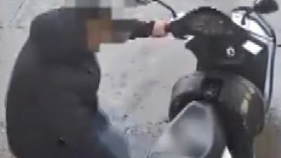 Motosiklet hırsızı 200 saatlik kamera takibiyle yakalandı