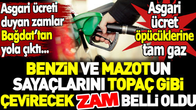 Benzin ve mazotun sayaçlarını topaç gibi çevirecek zam belli oldu