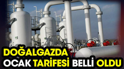 Doğalgazda ocak tarifesi belli oldu