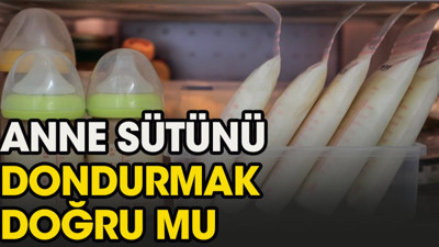 Anne sütünü dondurmak yanlış mı