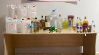 Nevşehir’de kaçak alkol operasyonu