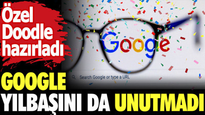 Google yılbaşını da unutmadı. Özel Doodle hazırladı