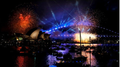 Avustralya yeni yıla girdi