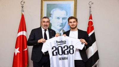 Beşiktaş Semih Kılıçsoy'un sözleşmesini uzattı