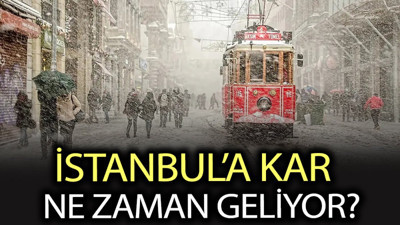 Kar ne zaman yağacak? Meteoroloji’ye göre İstanbul’a kar ne zaman geliyor?