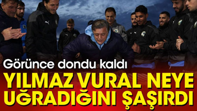 Yılmaz Vural neye uğradığını şaşırdı. Görünce dondu kaldı