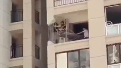 Pes! Bu kadarı da olmaz. Balkonu güzel görünsün diye kolon kestirdi