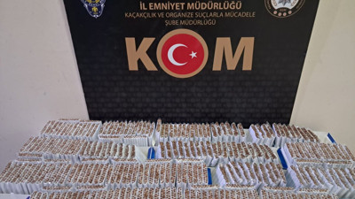 Kaçak tütüncülere baskın