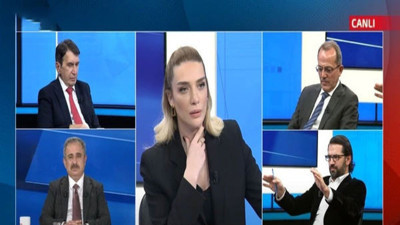 Sunucunun soluk borusuna kuruyemiş kaçtı. Canlı yayında yürekler ağza geldi