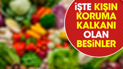 İşte kışın koruma kalkanı olan besinler. İhmal etmeyin mutlaka tüketin