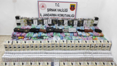 Şırnak'ta kaçak malzeme operasyonu