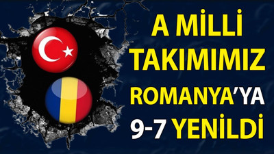 A Milli Takım Romanya'dan 9 gol yedi