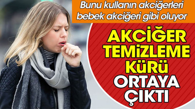 Akciğer temizleme kürü ortaya çıktı. Bunu kullanın akciğerleri bebek akciğeri gibi oluyor