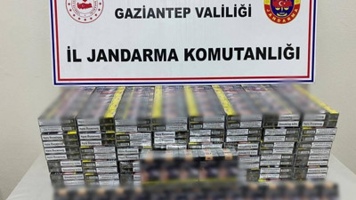 Gaziantep’te yüzbinlerce TL’lik kaçak sigara operasyonu