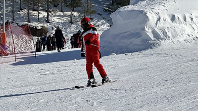 En fazla kar kalınlığı Palandöken'de ölçüldü. Tam 132 santimetre