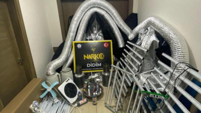 Kurduğu düzenekle evini uyuşturucu imalathanesine çevirmiş