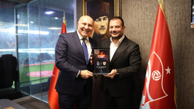 Ertuğrul Doğan ve Yüksel Yıldırım'dan maç öncesi buluşma