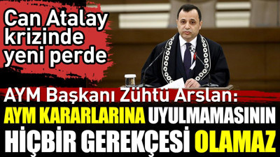 AYM Başkanından Yargıtay'a Can Atalay tepkisi. 'AYM kararlarına uyulmamasının hiçbir gerekçesi olamaz'