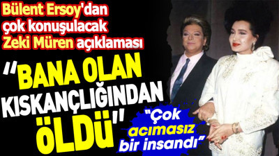 Bülent Ersoy'dan çok konuşulacak Zeki Müren açıklaması. 'Bana olan kıskançlığından öldü'