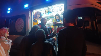 Soba dumanından hastanelik oldu