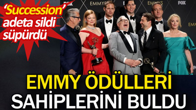 Emmy Ödülleri sahiplerini buldu. ‘Succession’ adeta sildi süpürdü